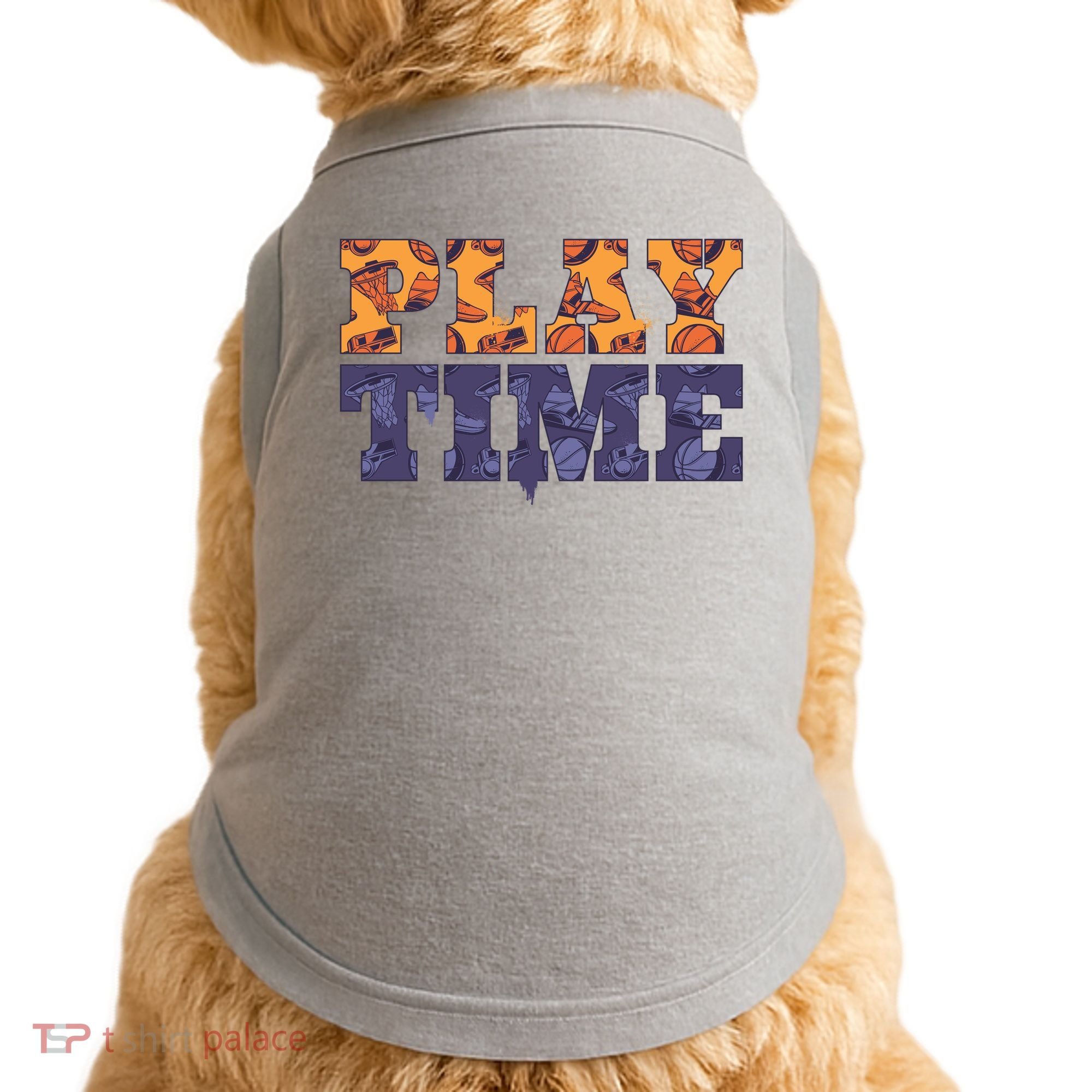 Play Time Basketball Doggie Tank