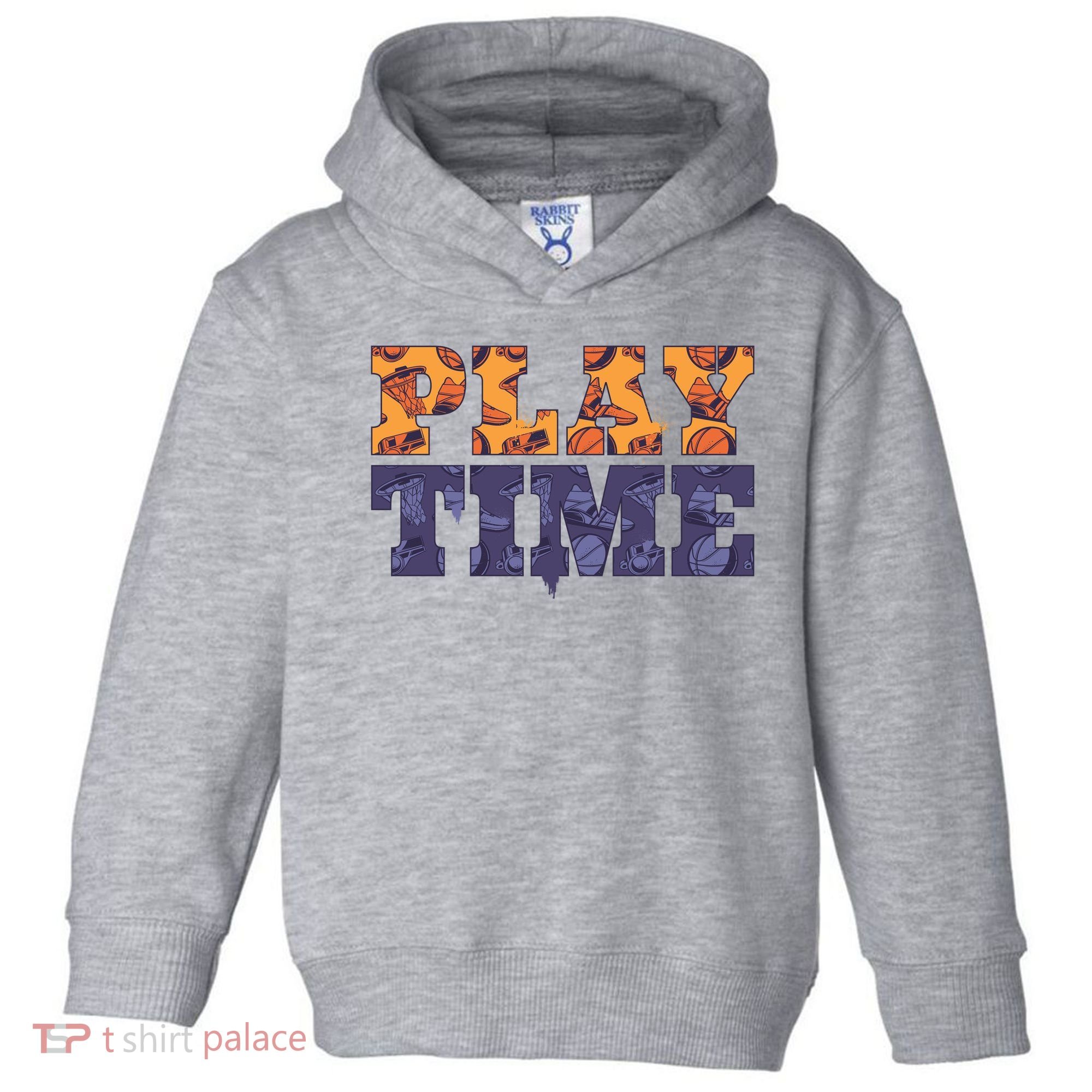 Play Time Basketball Toddler Hoodie