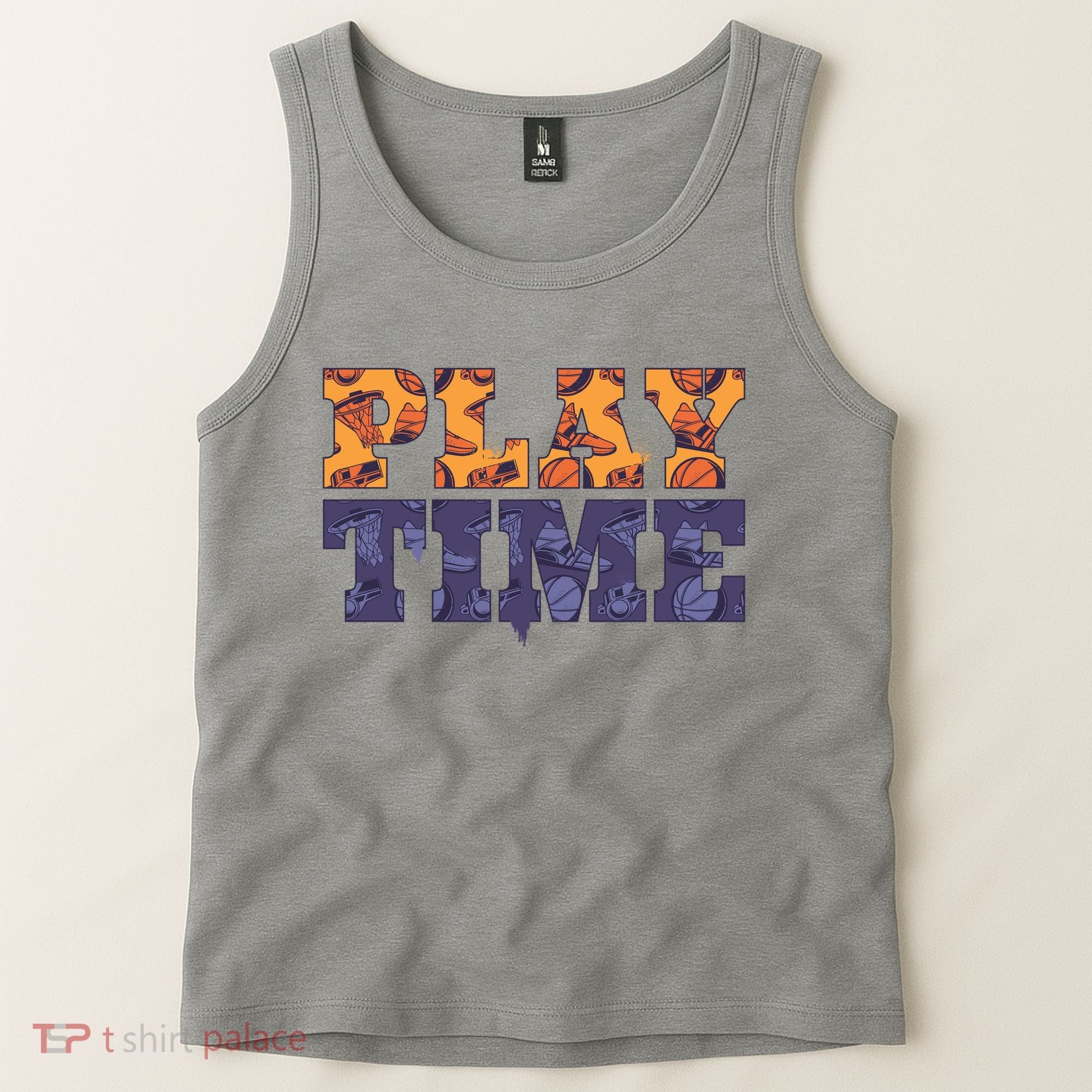 Play Time Basketball Tank Top