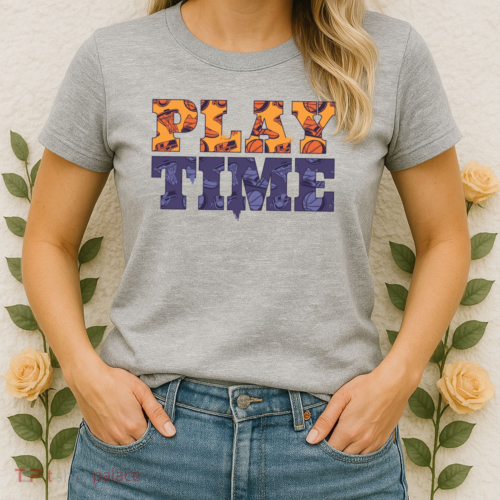 Play Time Basketball Women's T-Shirt