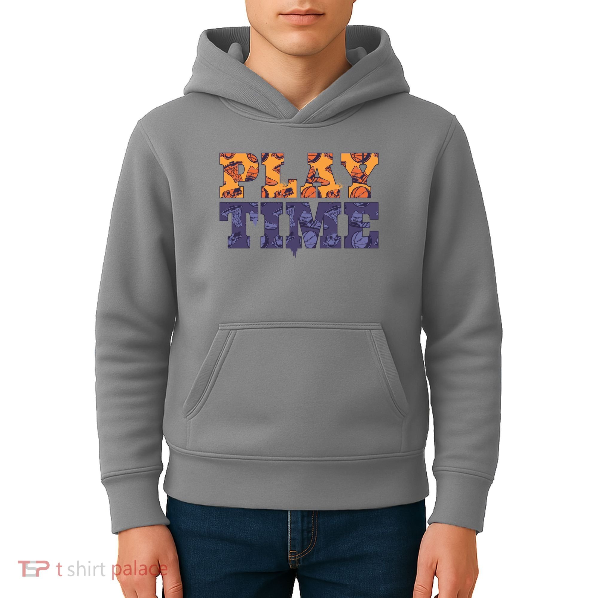 Play Time Basketball Kids Hoodie
