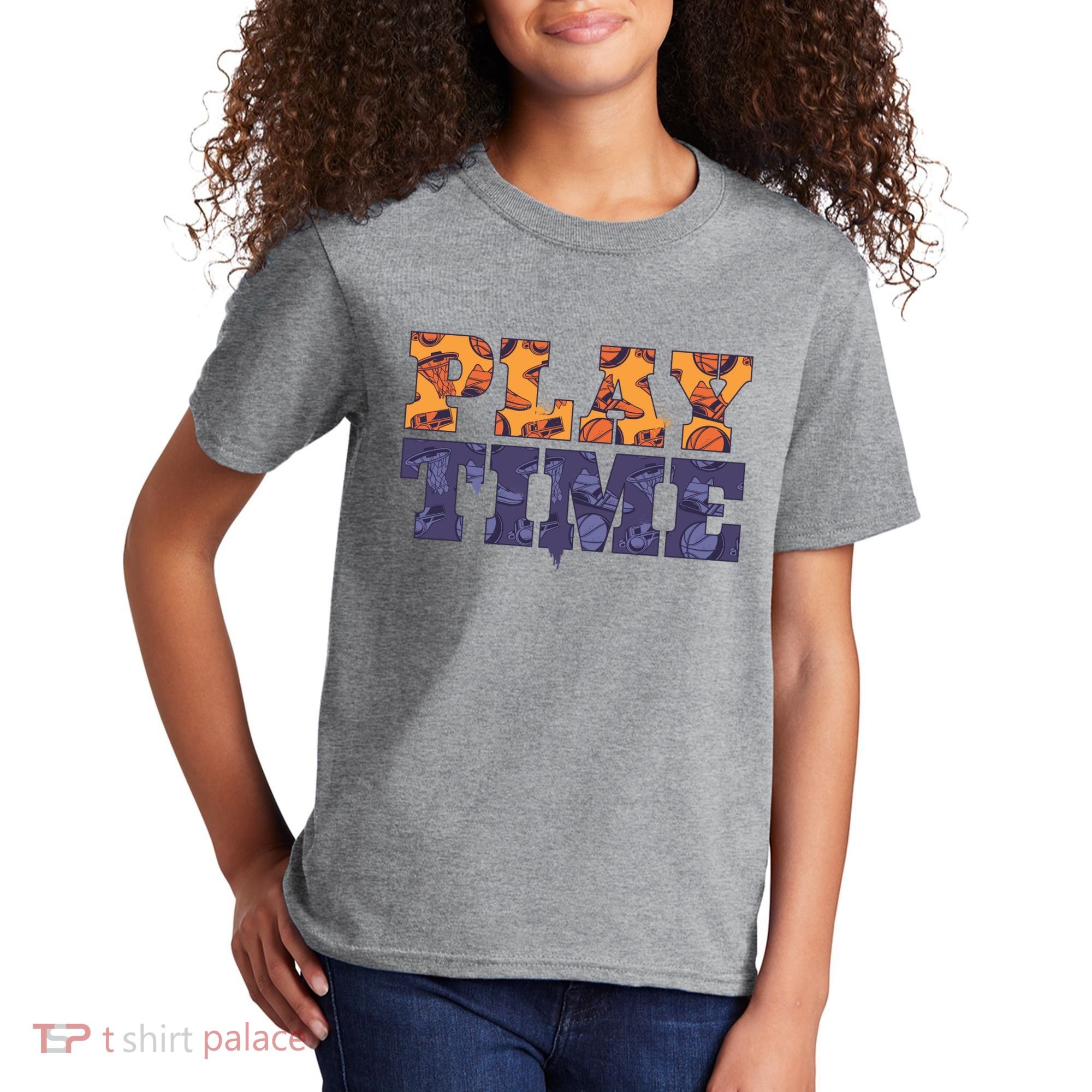 Play Time Basketball Kids T-Shirt