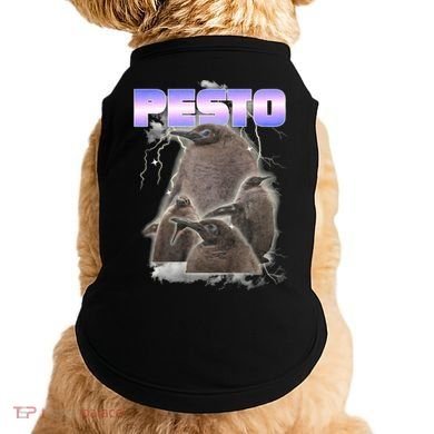 Pesto The Big Penguin Retro Doggie Tank