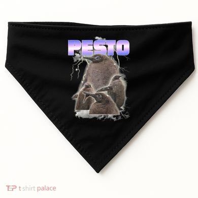 Pesto The Big Penguin Retro USA-Made Doggie Bandana