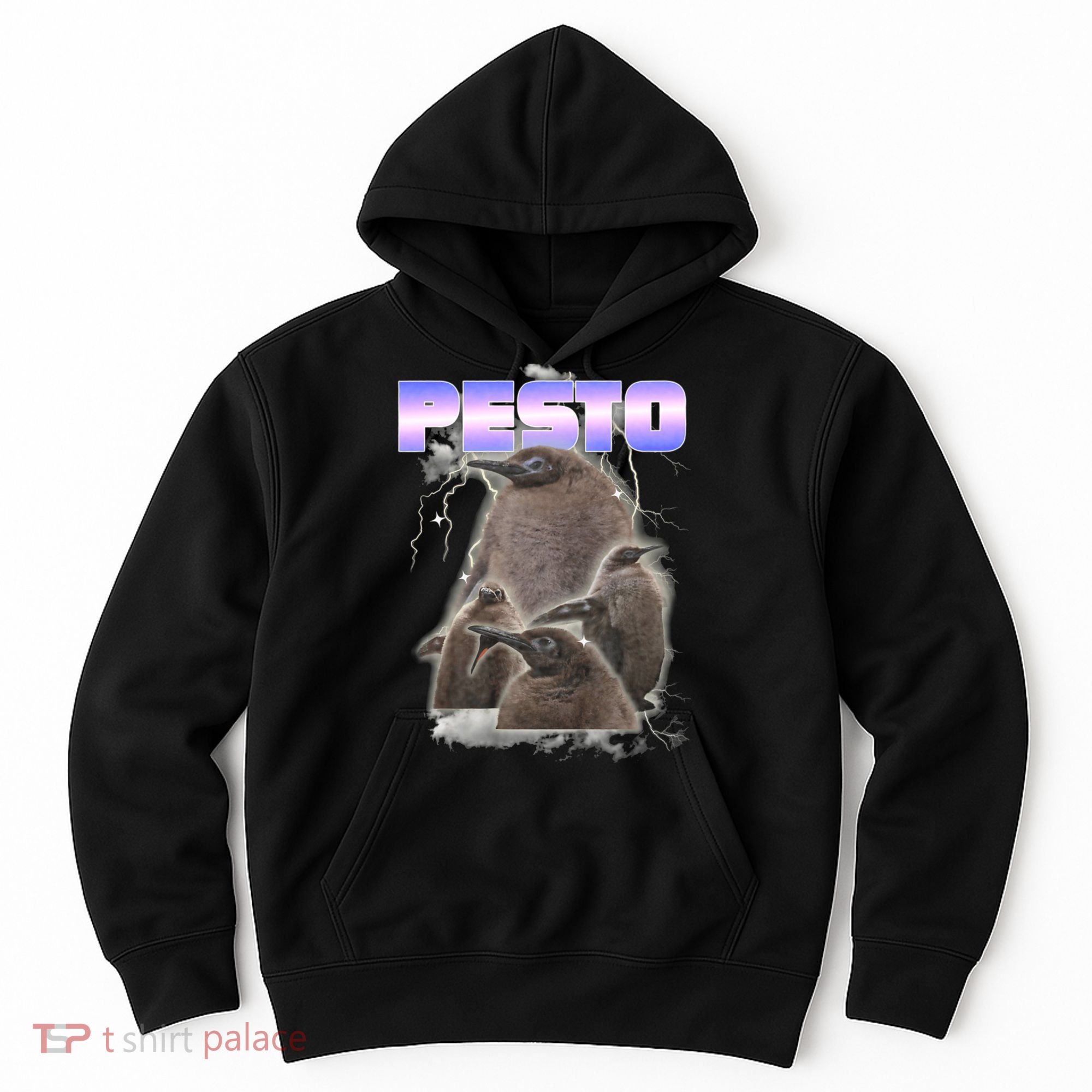 Pesto The Big Penguin Retro Hoodie