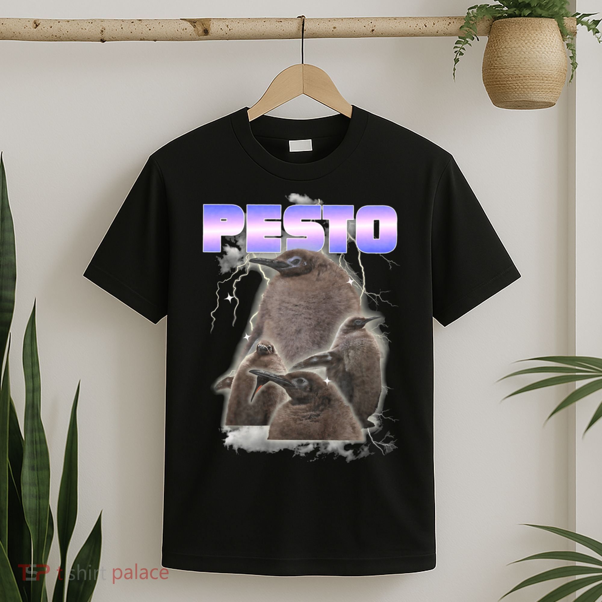 Pesto The Big Penguin Retro T-Shirt