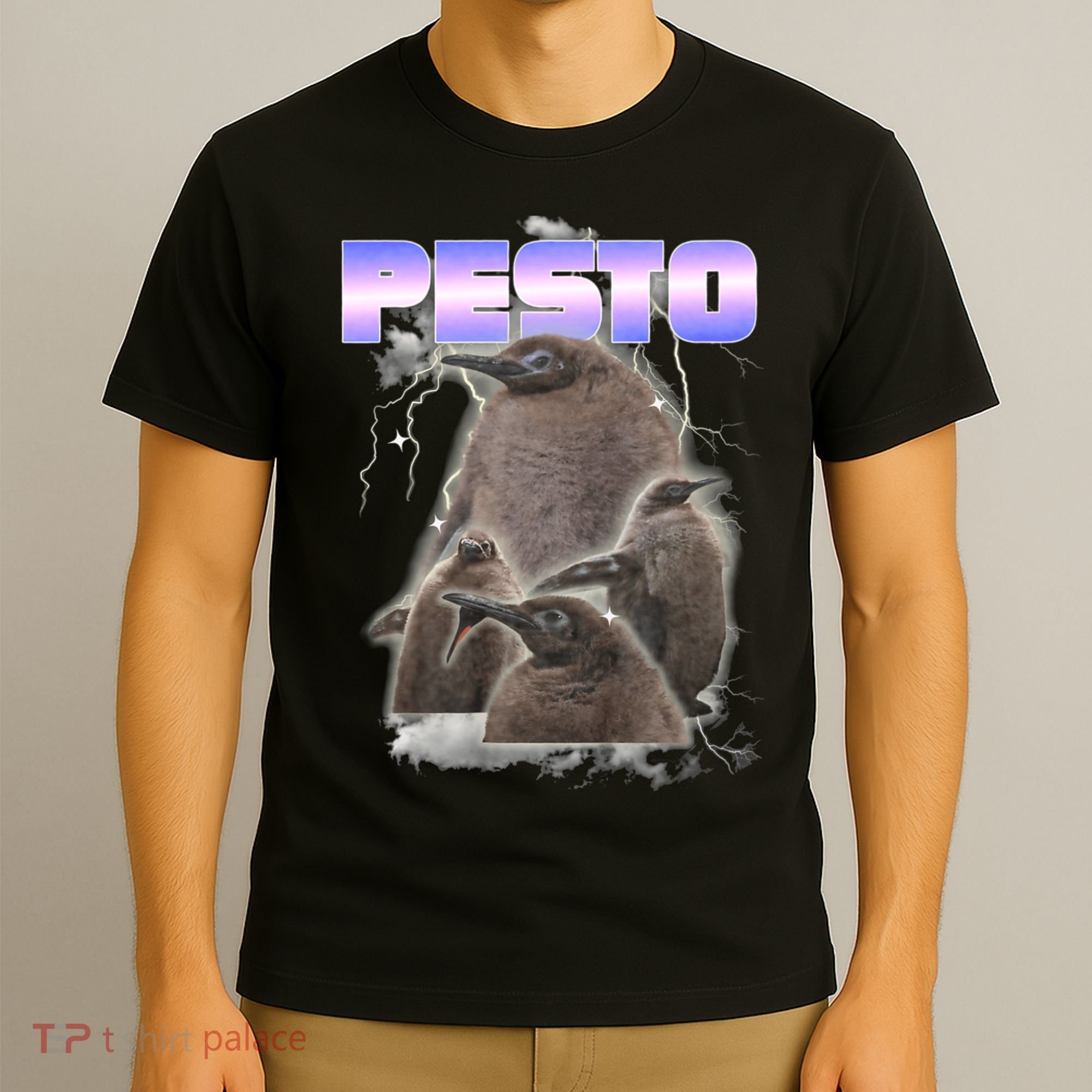 Pesto The Big Penguin Retro T-Shirt