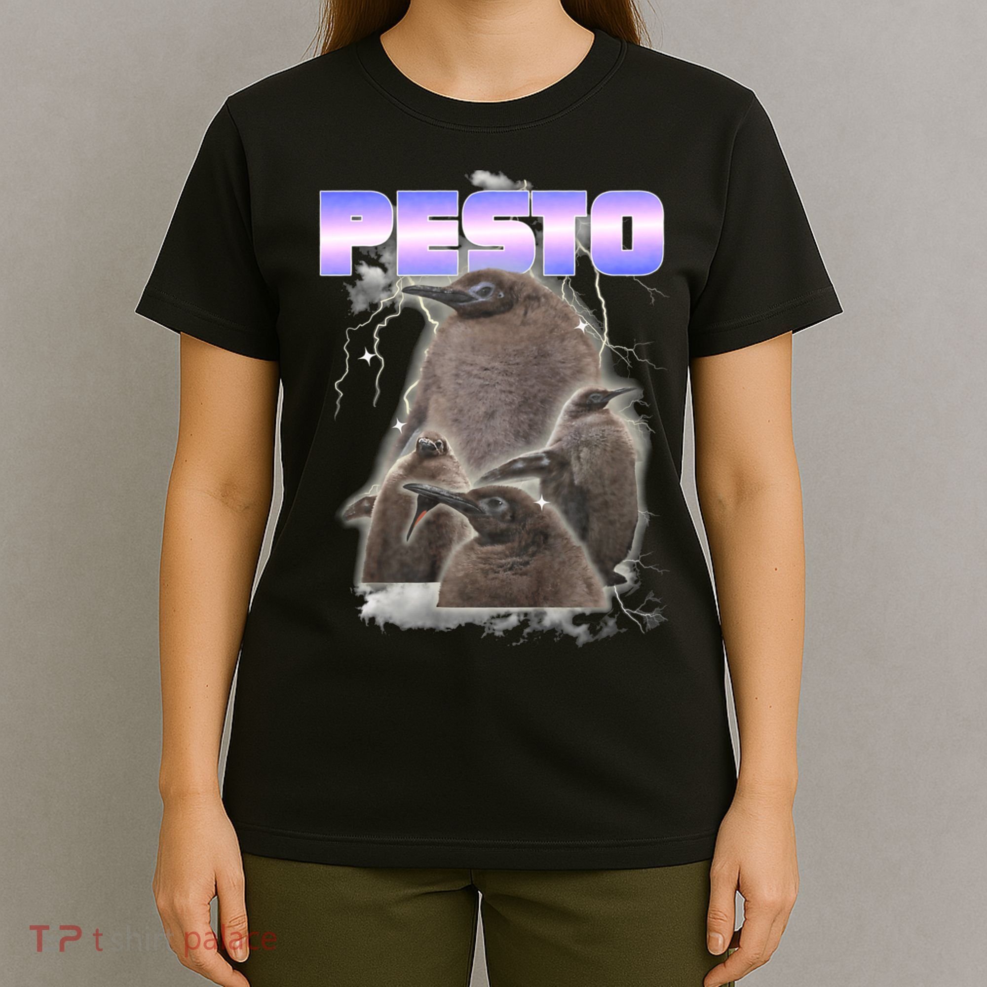 Pesto The Big Penguin Retro T-Shirt