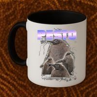 Pesto The Big Penguin Retro Coffee Mug thumb 2