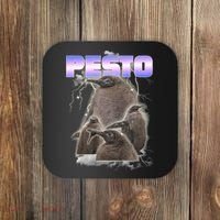 Pesto The Big Penguin Retro Coaster thumb 0