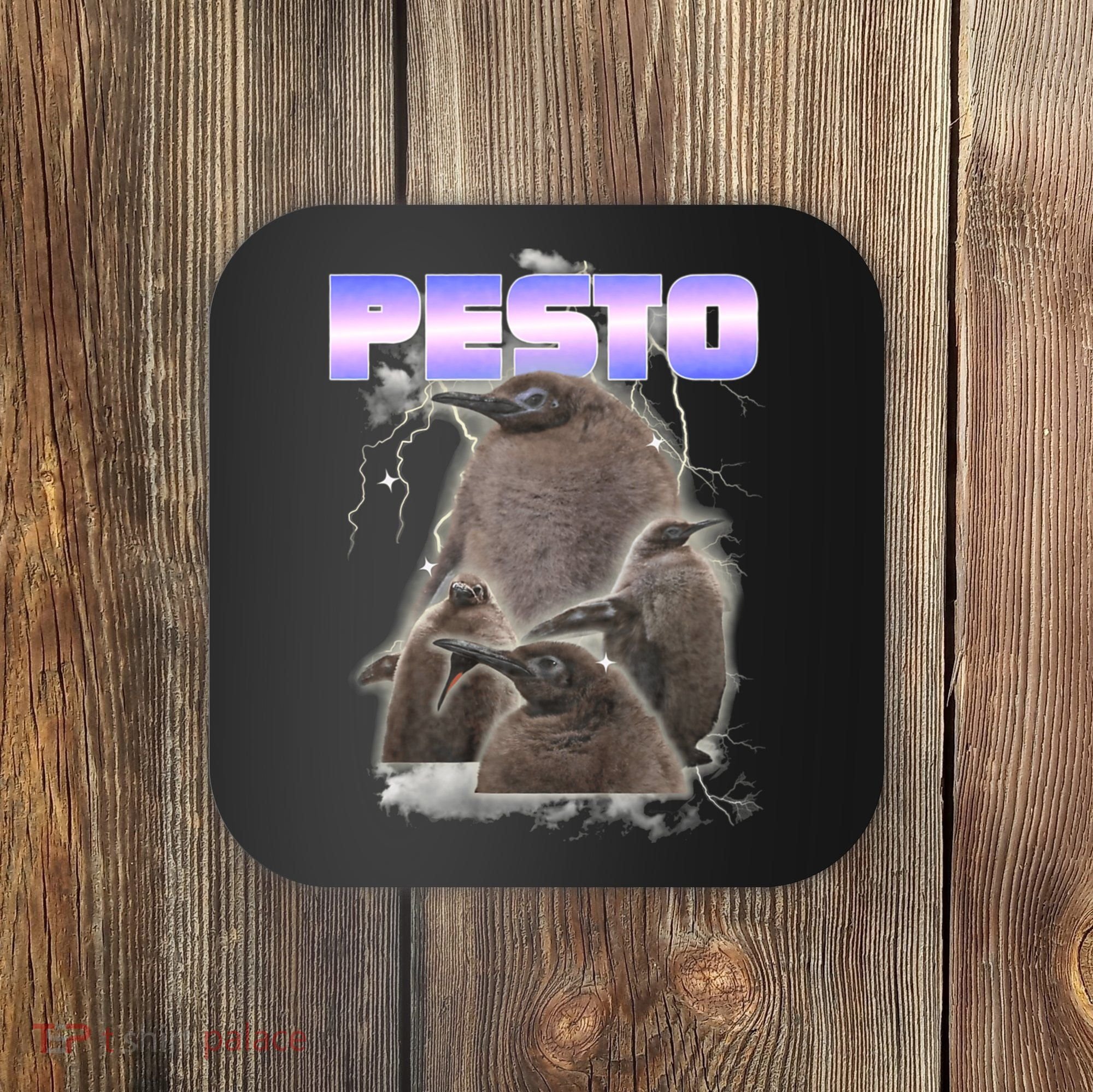 Pesto The Big Penguin Retro Coaster