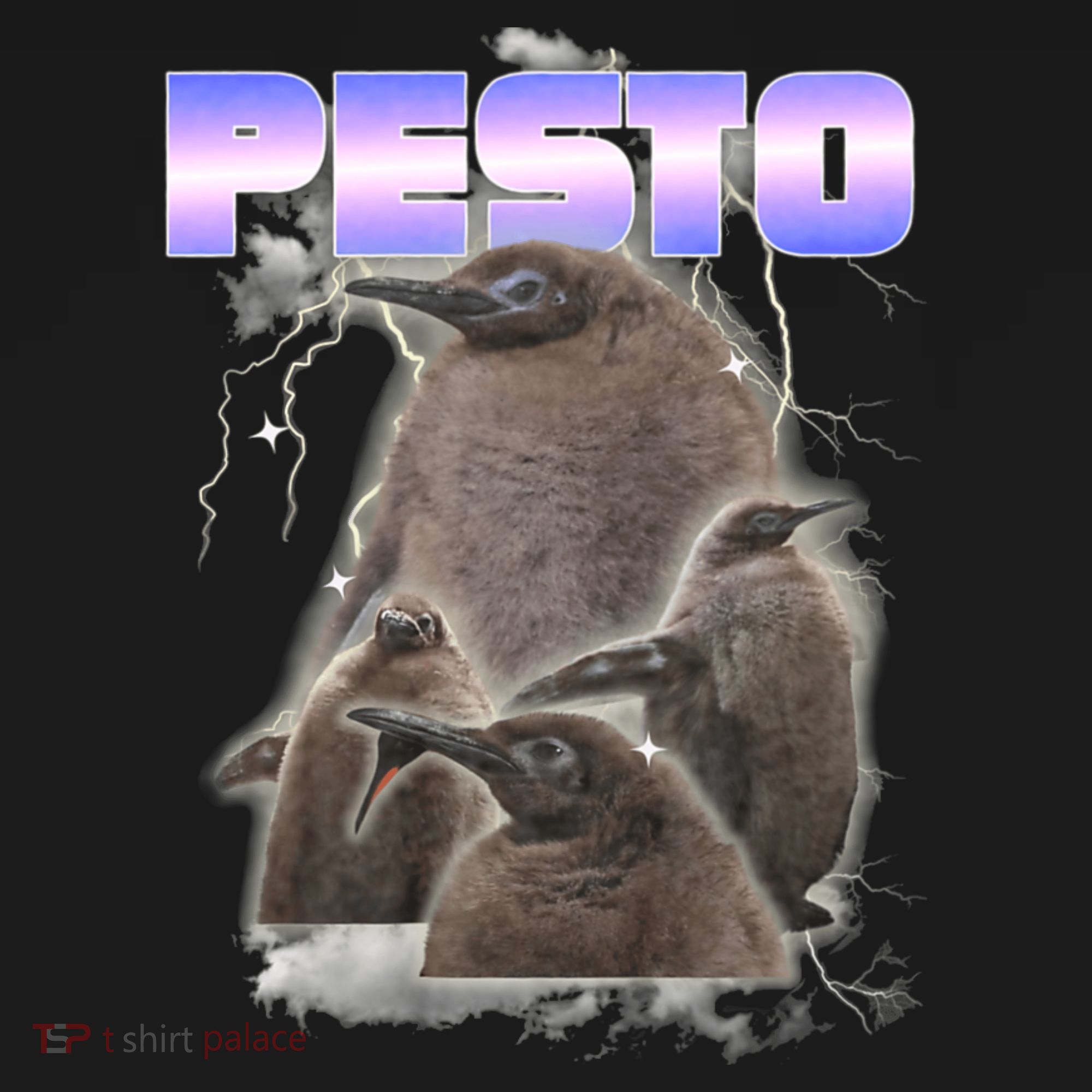 Pesto The Big Penguin Retro Coaster