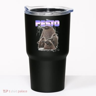 Pesto The Big Penguin Retro Tumbler