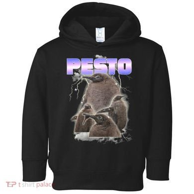 Pesto The Big Penguin Retro Toddler Hoodie