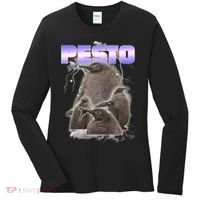 Pesto The Big Penguin Retro Women's Long Sleeve Shirt thumb 0