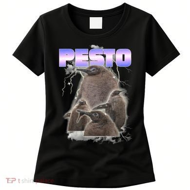 Pesto The Big Penguin Retro Women's T-Shirt