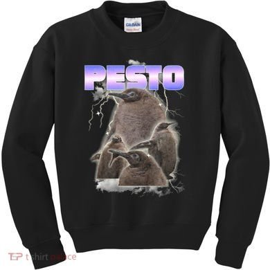Pesto The Big Penguin Retro Kids Sweatshirt