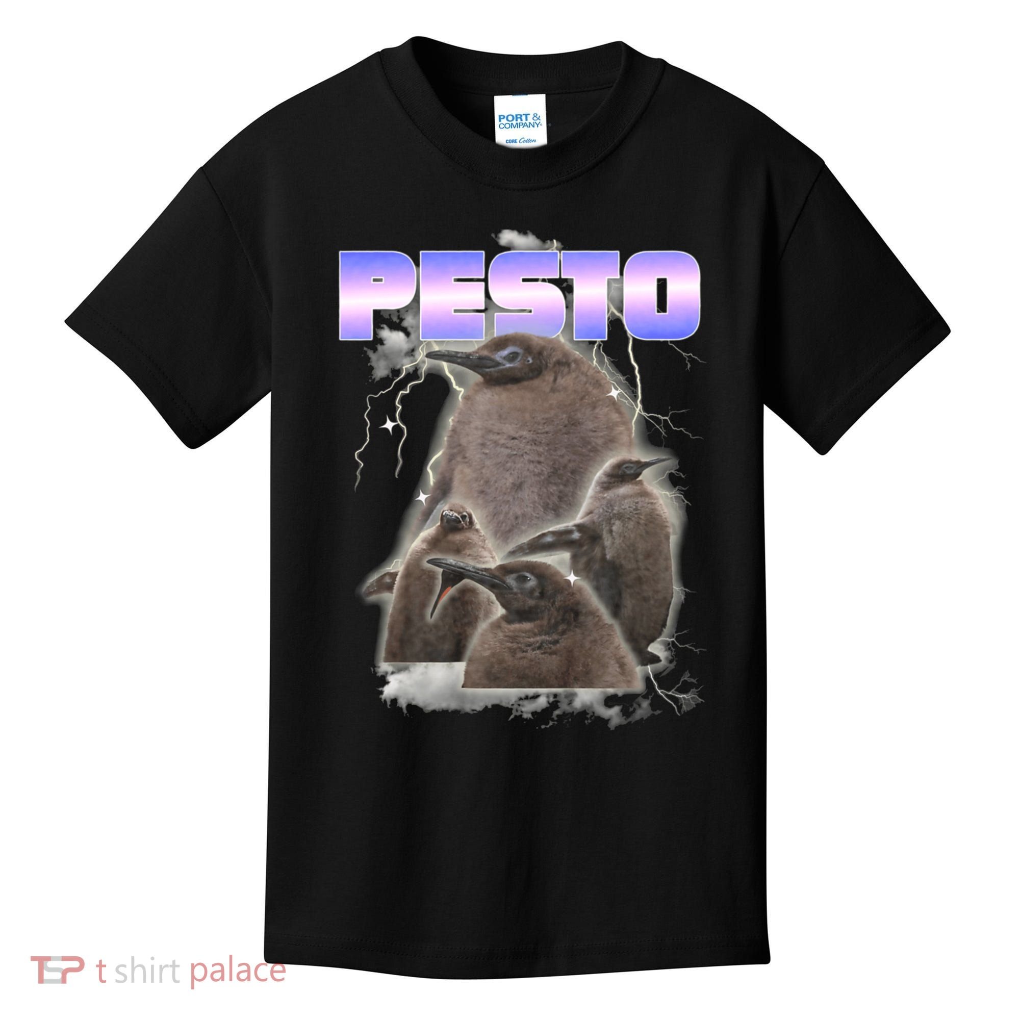 Pesto The Big Penguin Retro Kids T-Shirt