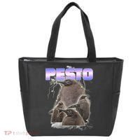 Pesto The Big Penguin Retro Tote Bag thumb 0