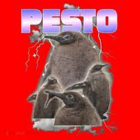 Pesto The Big Penguin Retro Santa Hat thumb 1
