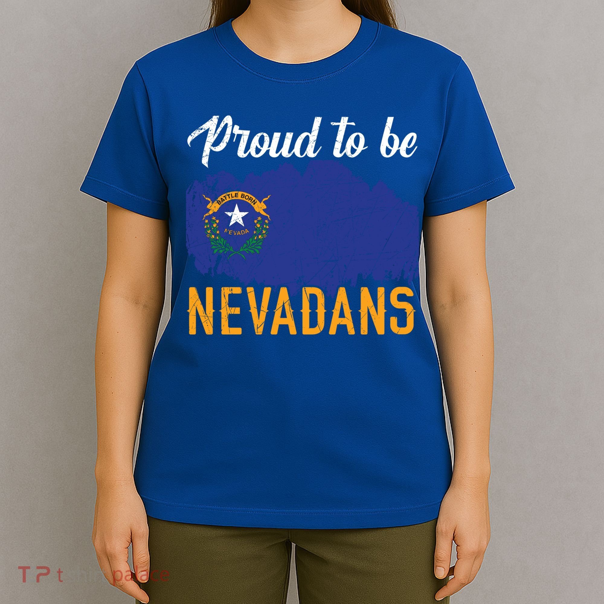 Proud To Be Nevadans Usa America Nevadians I Love Nevada Cool Gift T-Shirt