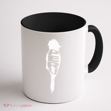 Peru Tunki Bird Word Art - Funny Animal Coffee Mug back