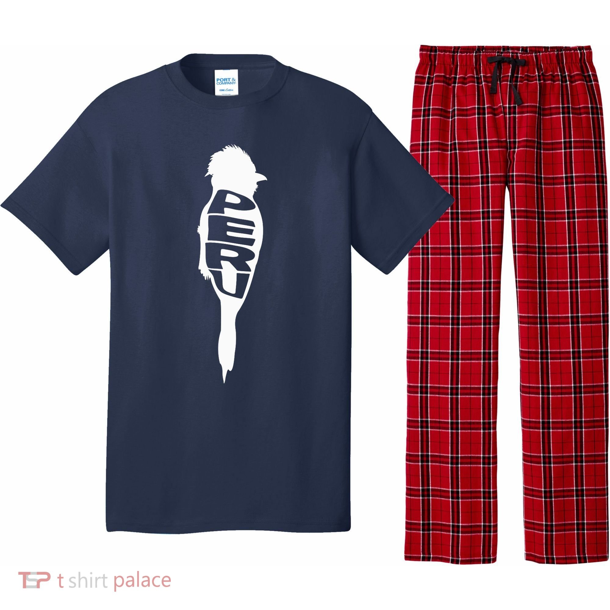 Peru Tunki Bird Word Art - Funny Animal Pajama Set