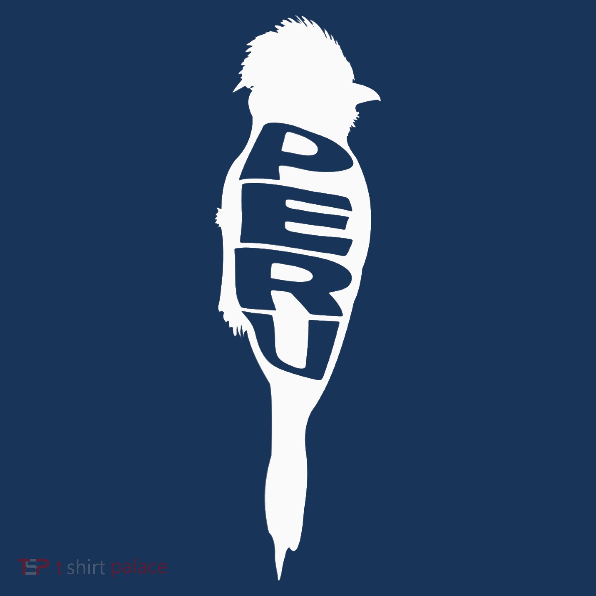 Peru Tunki Bird Word Art - Funny Animal Women's Hoodie