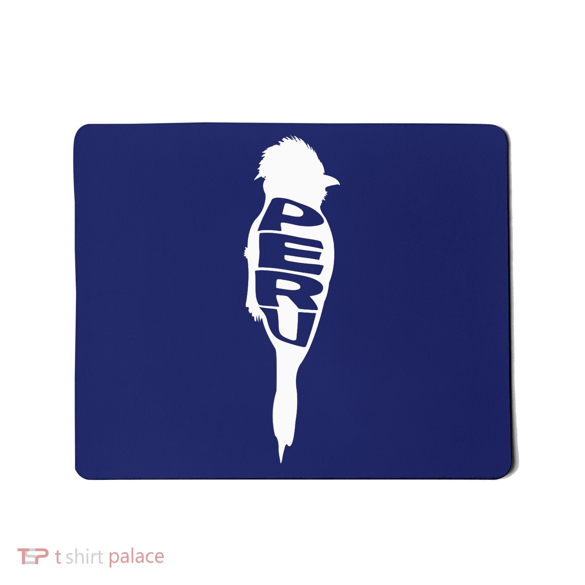 Peru Tunki Bird Word Art - Funny Animal Mousepad
