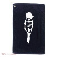 Peru Tunki Bird Word Art - Funny Animal Golf Towel thumb 0