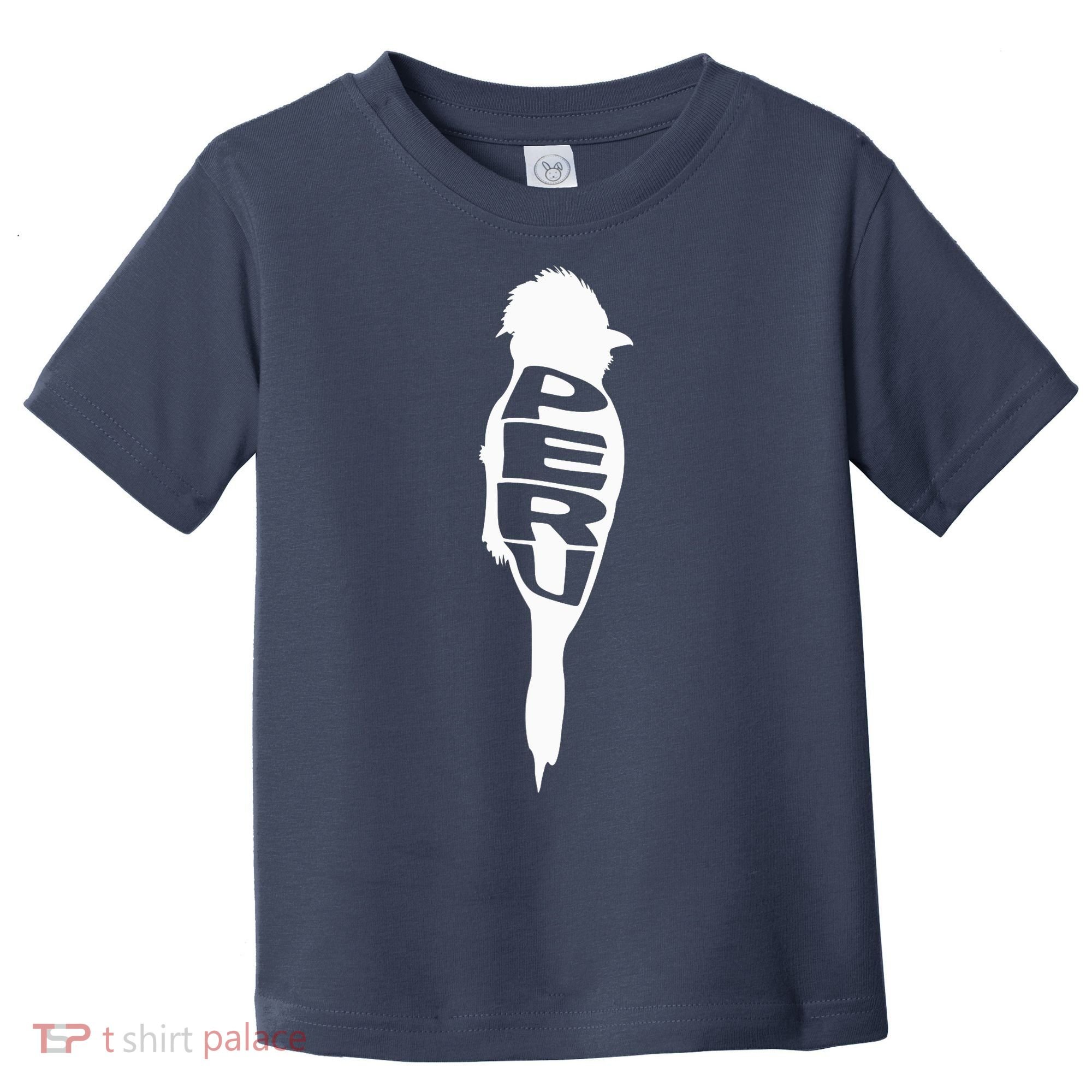 Peru Tunki Bird Word Art - Funny Animal Toddler T-Shirt