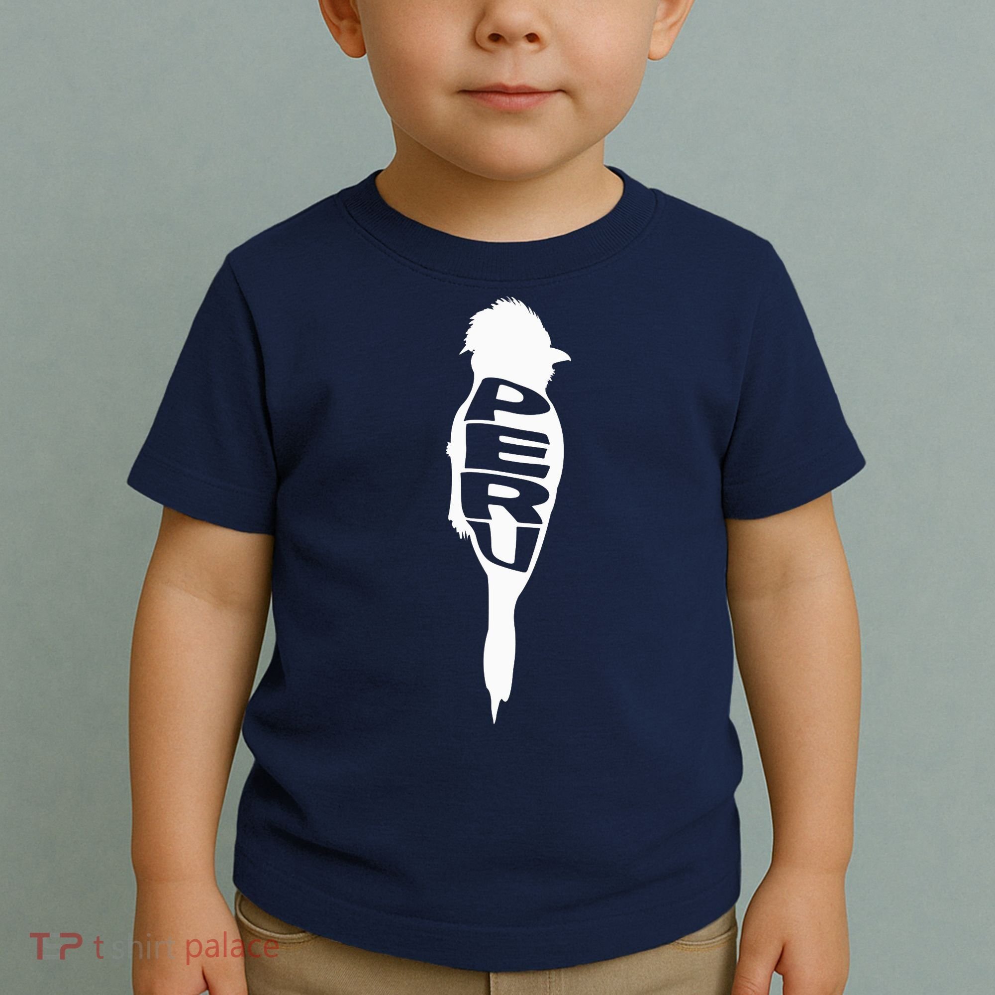 Peru Tunki Bird Word Art - Funny Animal Toddler T-Shirt