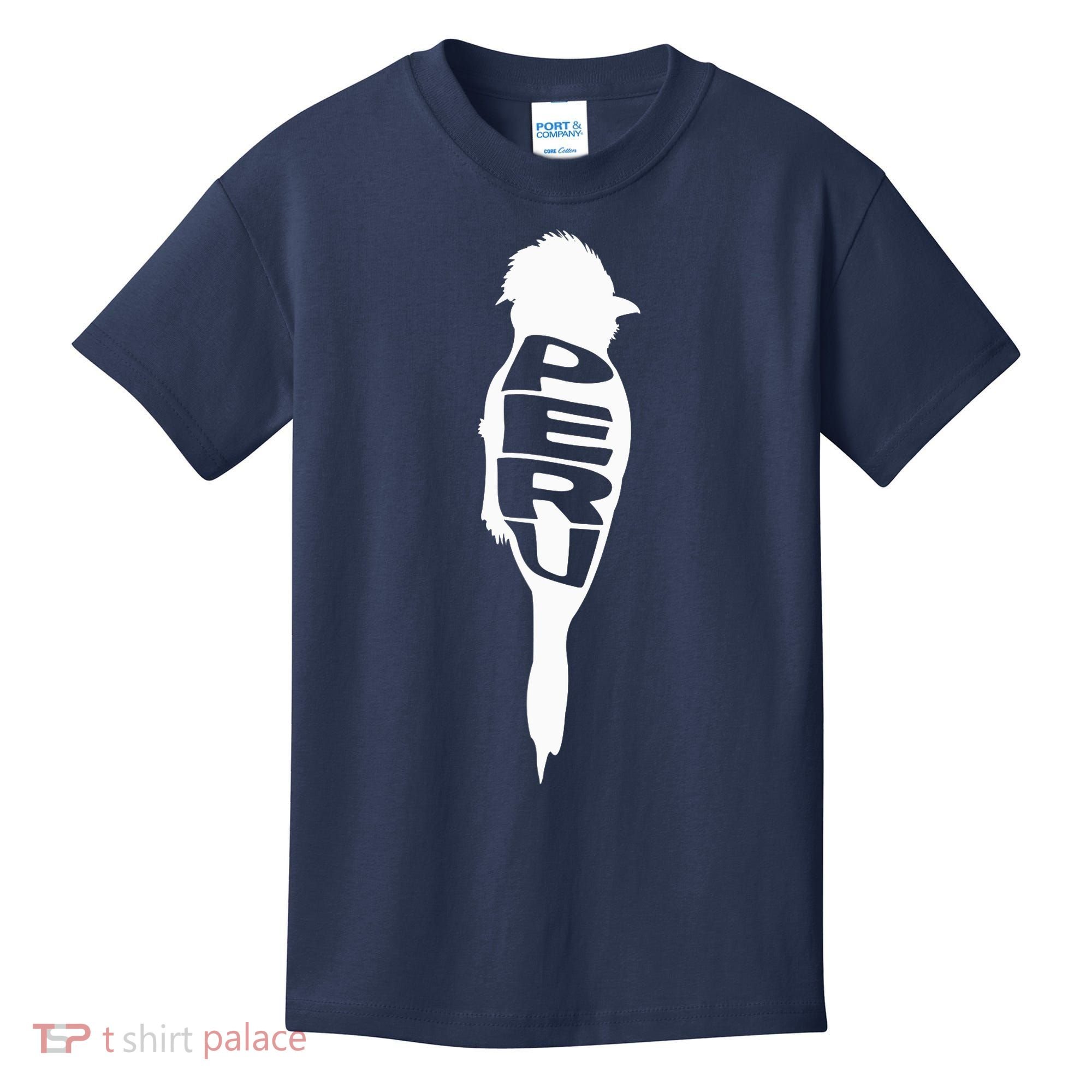Peru Tunki Bird Word Art - Funny Animal Kids T-Shirt