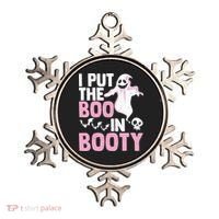 Put The Boo In Booty Funny Halloween Ghost Lover Joke Fan Gift Ornament thumb 0