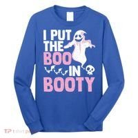 Put The Boo In Booty Funny Halloween Ghost Lover Joke Fan Gift Long Sleeve Shirt thumb 0