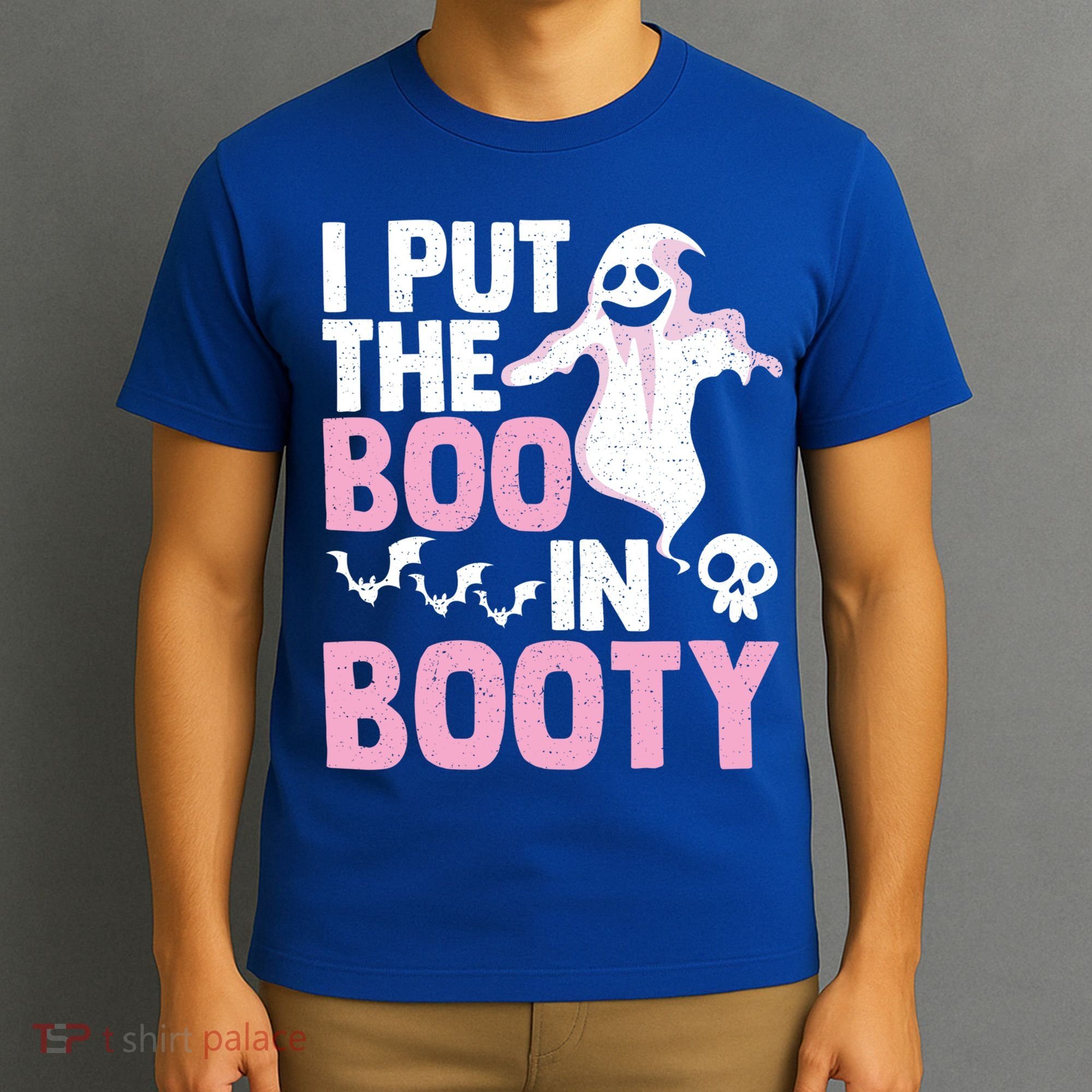 Put The Boo In Booty Funny Halloween Ghost Lover Joke Fan Gift T-Shirt