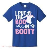 Put The Boo In Booty Funny Halloween Ghost Lover Joke Fan Gift Kids T-Shirt thumb 0