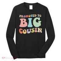 Promoted To Big Cousin Family Matching  Long Sleeve Shirt thumb 0