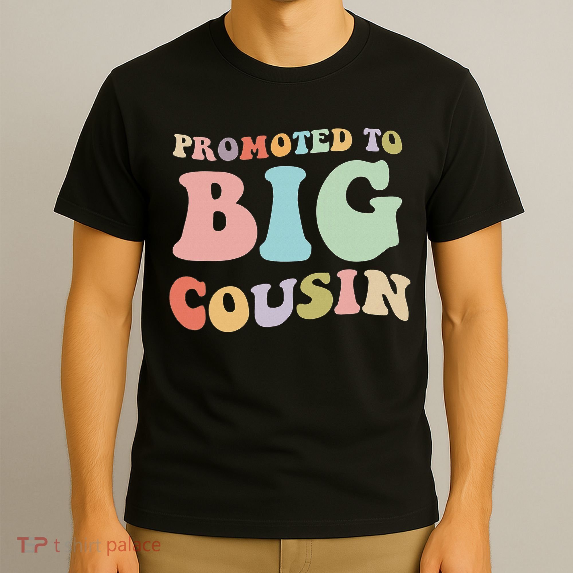 Promoted To Big Cousin Family Matching  T-Shirt