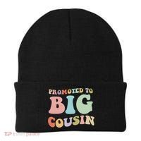 Promoted To Big Cousin Family Matching  Beanie thumb 0