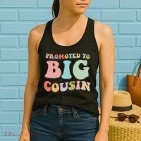 Promoted To Big Cousin Family Matching  Women's Tank Top thumb 2
