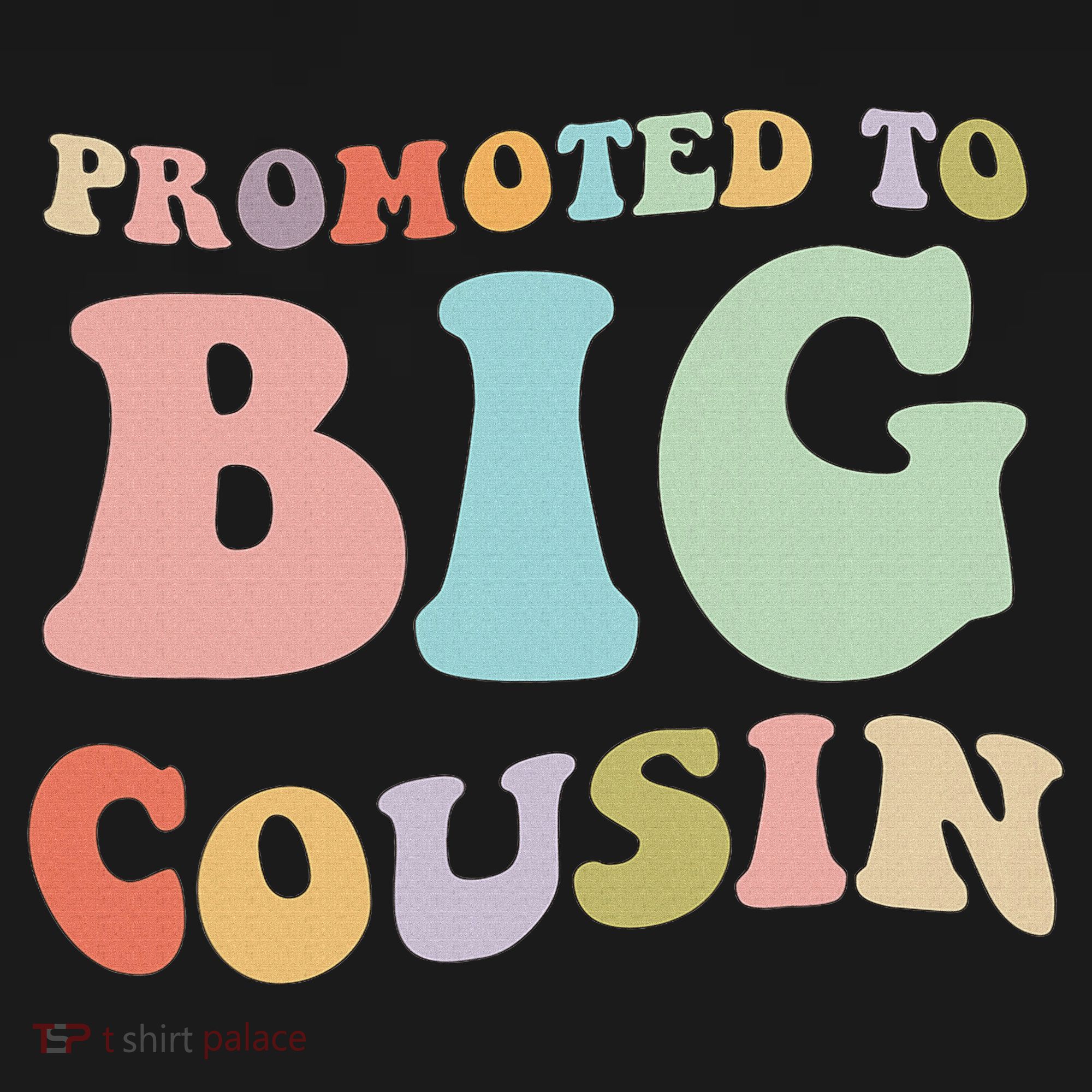 Promoted To Big Cousin Family Matching  Baby Bodysuit