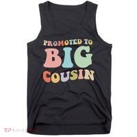 Promoted To Big Cousin Family Matching  Tank Top thumb 0