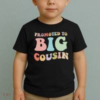 Promoted To Big Cousin Family Matching  Toddler T-Shirt thumb 2