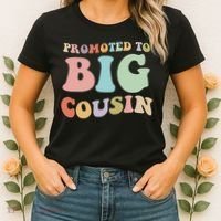 Promoted To Big Cousin Family Matching  Women's T-Shirt thumb 2