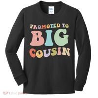 Promoted To Big Cousin Family Matching  Kids Long Sleeve Shirt thumb 0