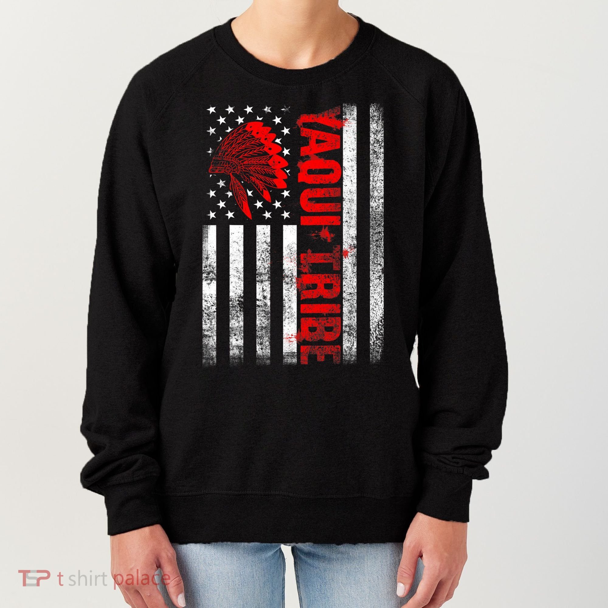 Proud To Be Yaqui Native American Indigenous Pride Indian Women's Sweatshirt