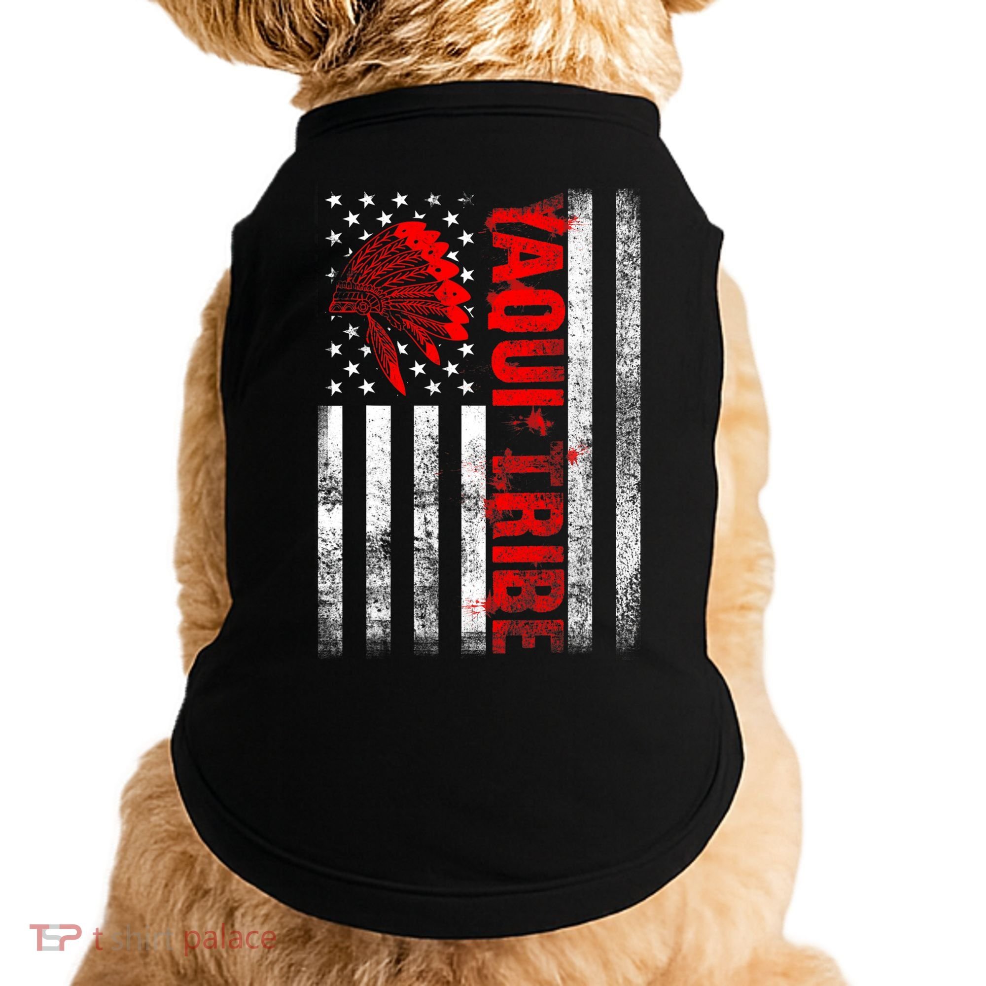 Proud To Be Yaqui Native American Indigenous Pride Indian Doggie Tank