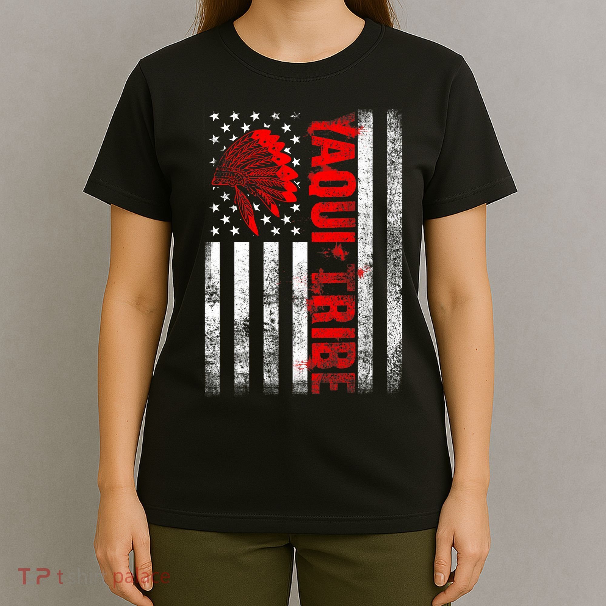 Proud To Be Yaqui Native American Indigenous Pride Indian T-Shirt