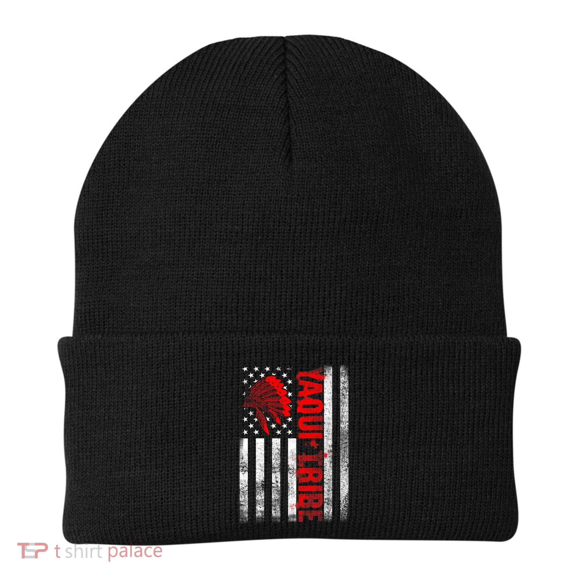 Proud To Be Yaqui Native American Indigenous Pride Indian Beanie